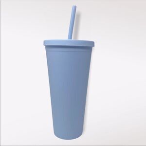 🆕 STRATA | Sky Blue Matte Tumbler With Straw